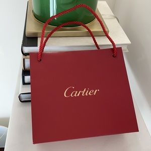 Authentic Cartier Gift Bag